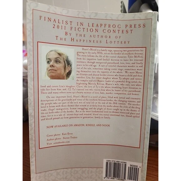 Heart's Blood: A Novel, Zinn, Elizabeth Signed